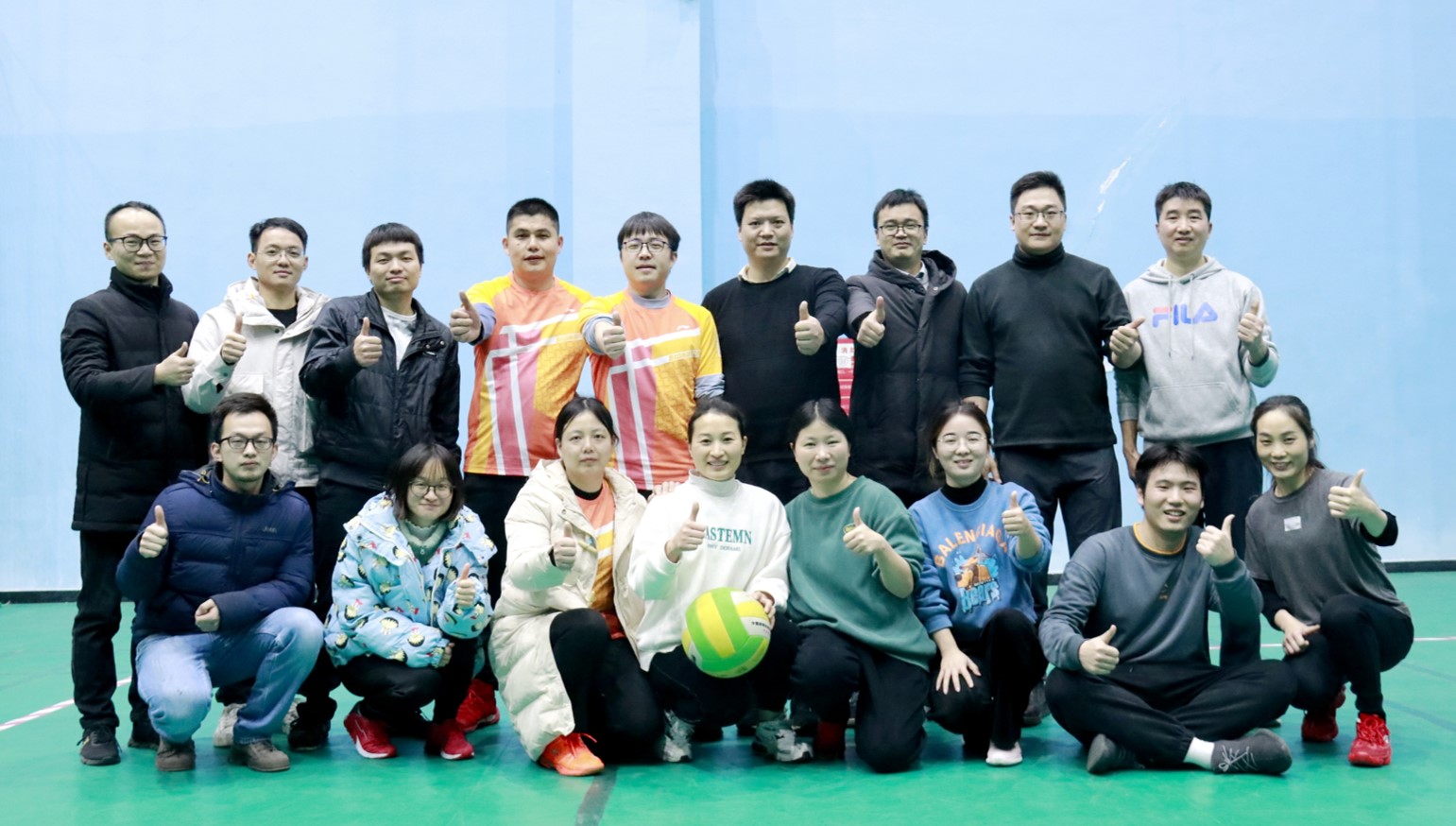 金年会娱乐官网首页's 2021 Gas Volleyball match was successfully concluded